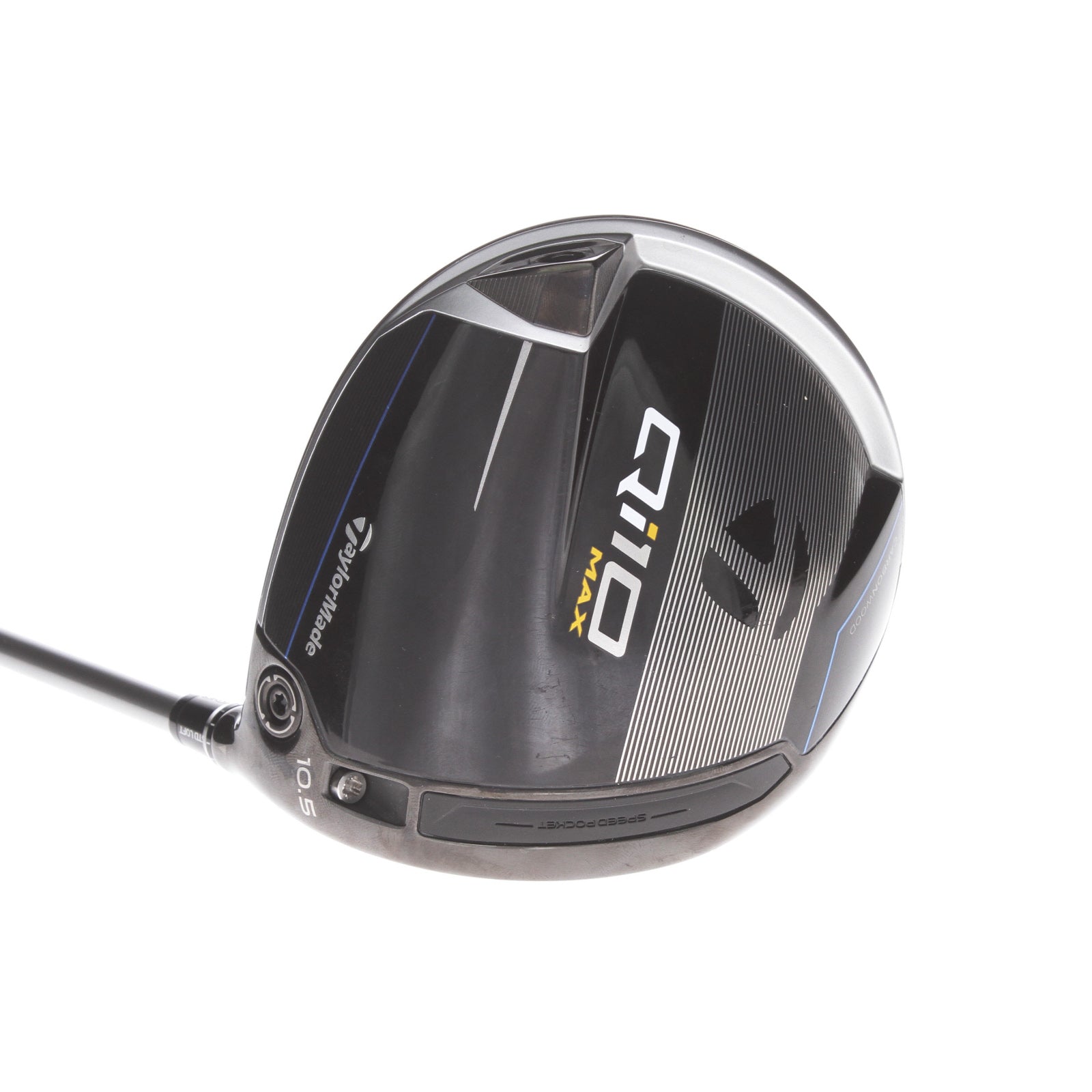 TaylorMade Qi10 Max Graphite Mens Right Hand Driver 10.5* Regular - Speeder NX 50G