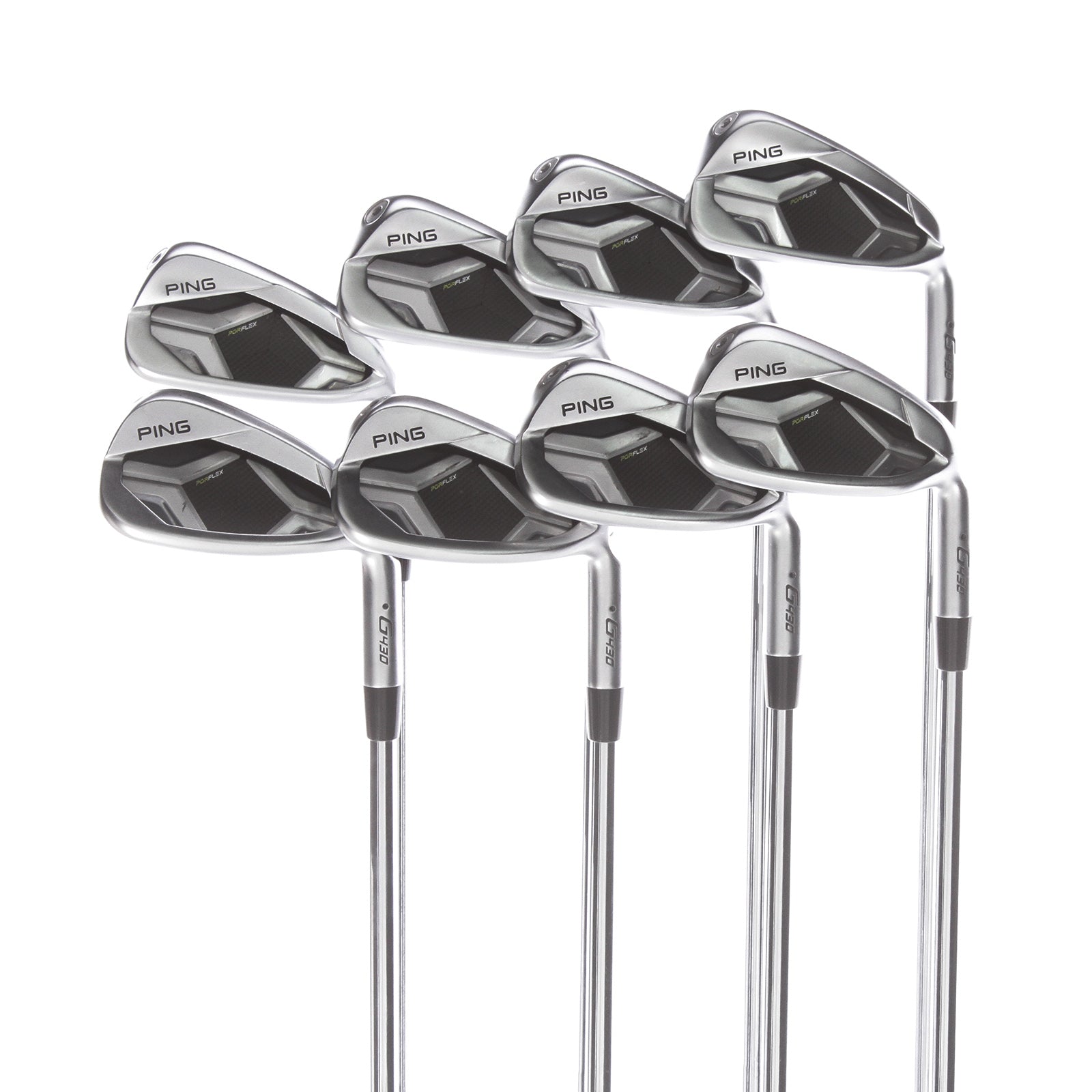 Ping G430 Steel Mens Right Hand Irons 4-GW Black Dot Stiff - Nippon N.S Pro Modus Tour 105